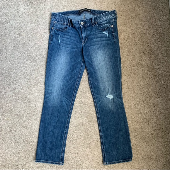 Express Stella Cropped Skinny Jeans - Picture 3 of 11